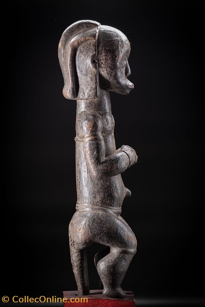 STATUE AFRICAINE EN BOIS FANG DU GABON 3 art antiquite statuette statue africaine en bois fang du gabon