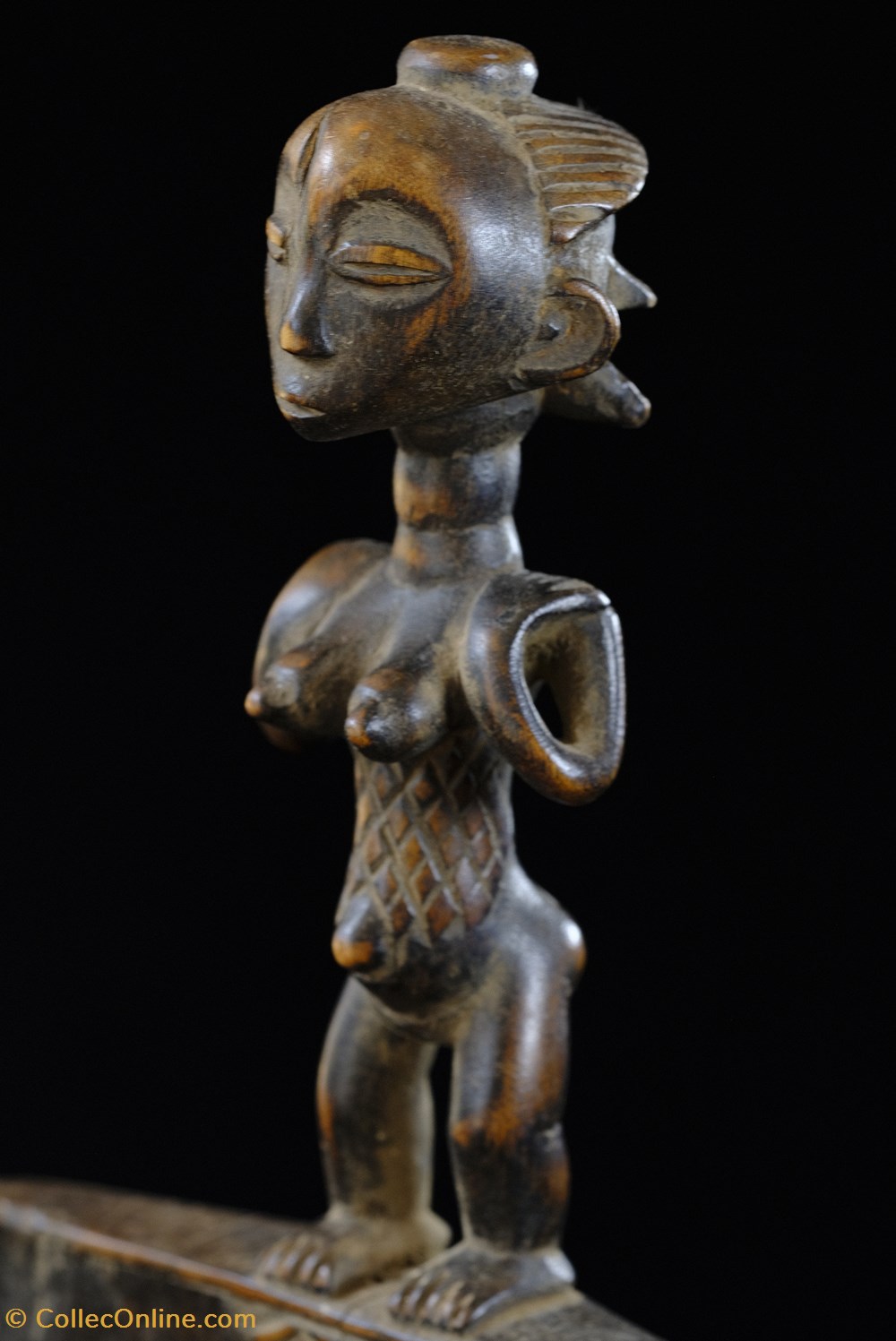 art antiquites africain statuettes memory board lukasa