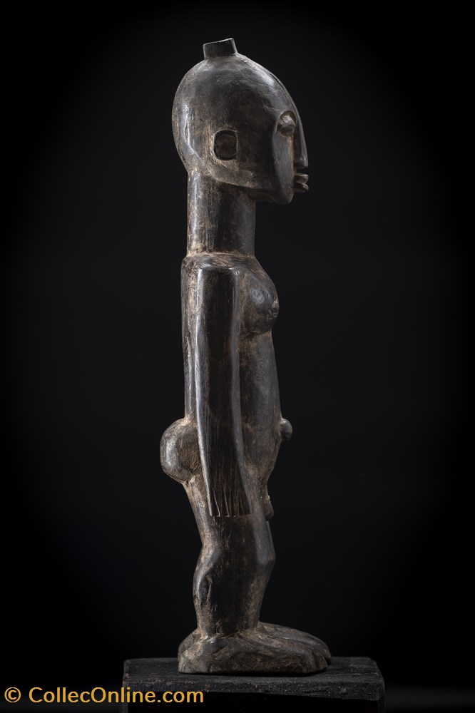 art antiquite africain statuette baoule cote ivoire