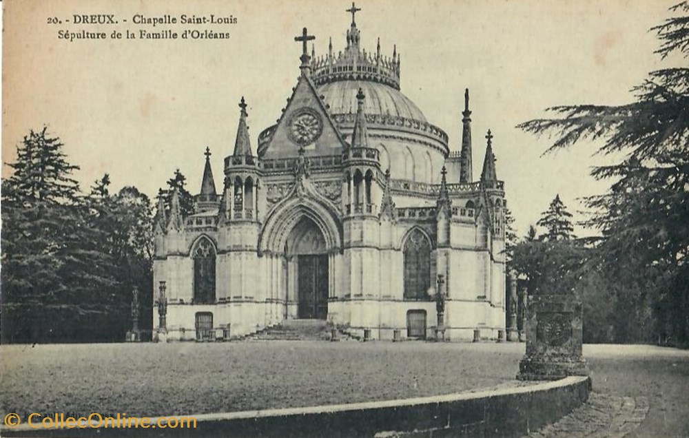 cartes postales europe france la chapelle royale