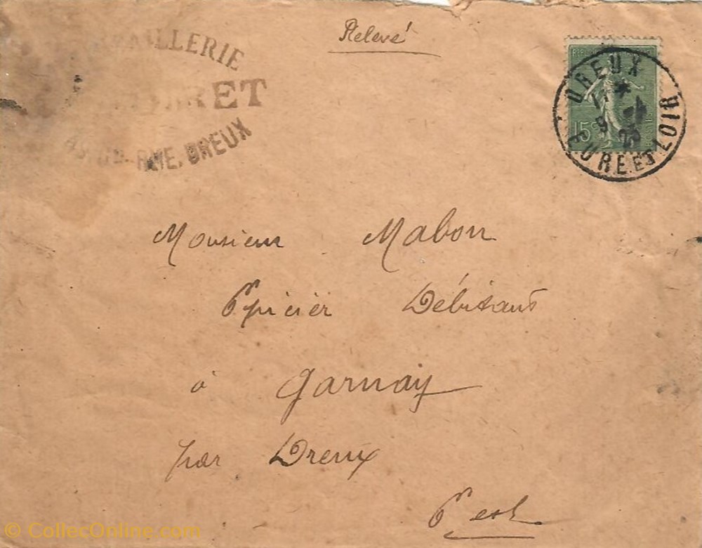 cartes postales europe france enveloppe quincaillerie k foiret