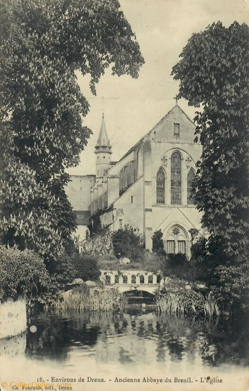 cartes postales europe france l eglise du breuil benoit
