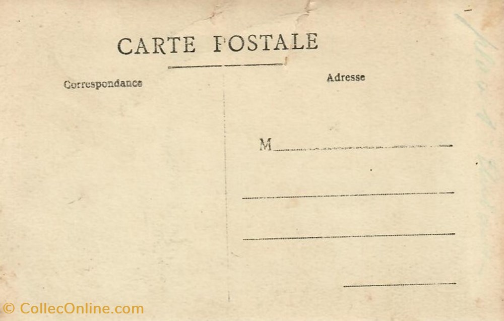 cartes postales europe france la place saint thibault