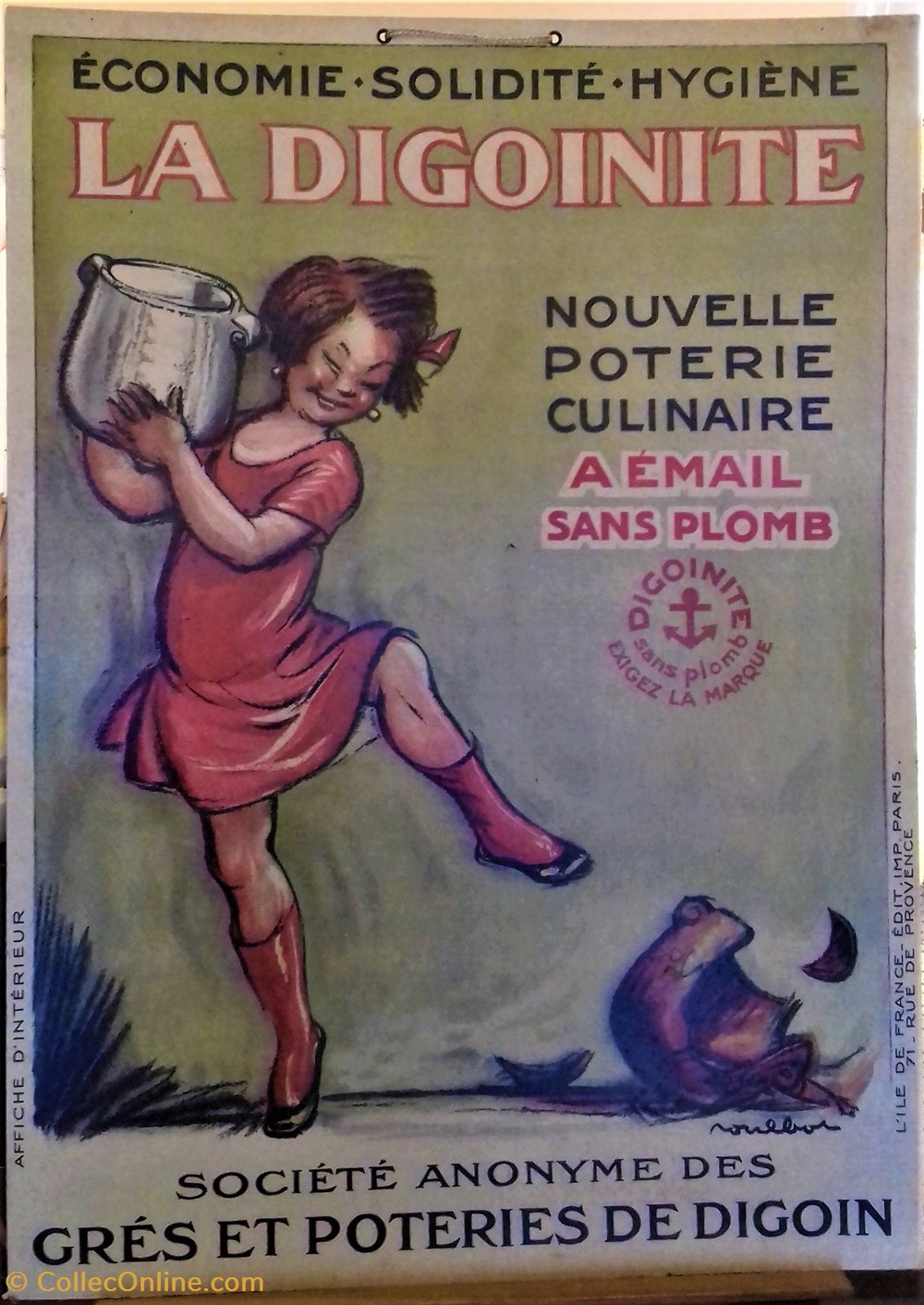 La Digoinite objets publicitaires cartons la digoinite