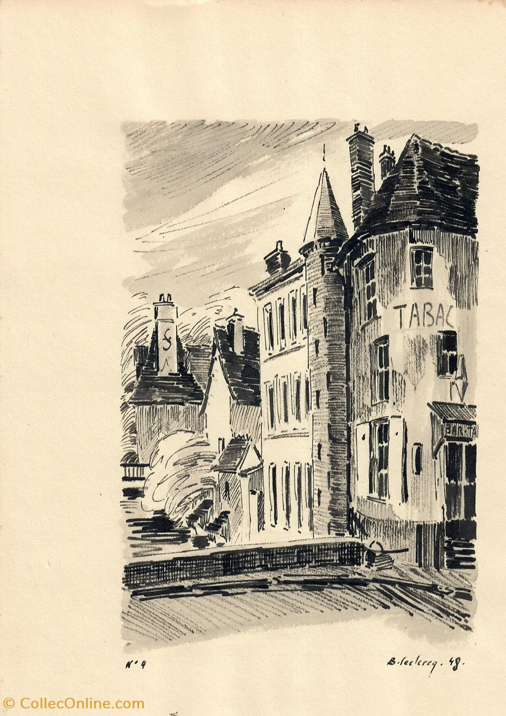 Tourelle de la Porte-Chartraine antiquites peintures dessins tourelle de la porte chartraine