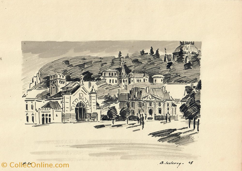 antiquites peintures dessins la place mesirard arsenal les remparts la chapelle royale saint louis