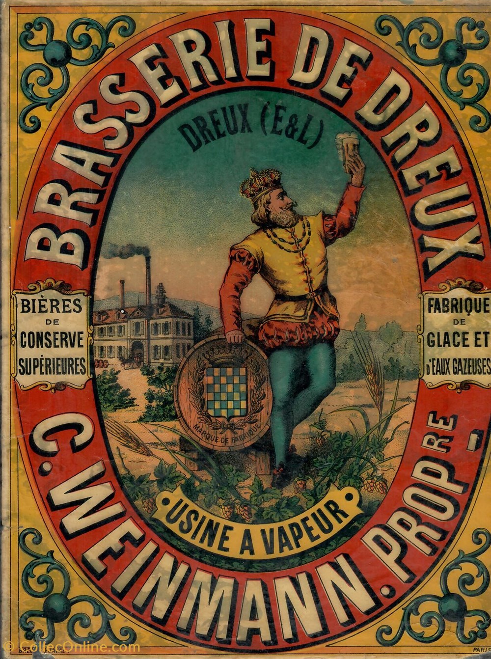 objets publicitaires brasserie et malterie de dreux weinmann
