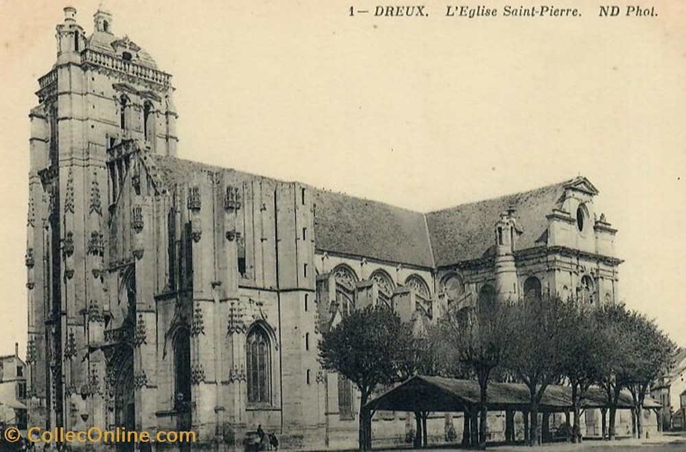 cartes postales europe france l eglise saint pierre