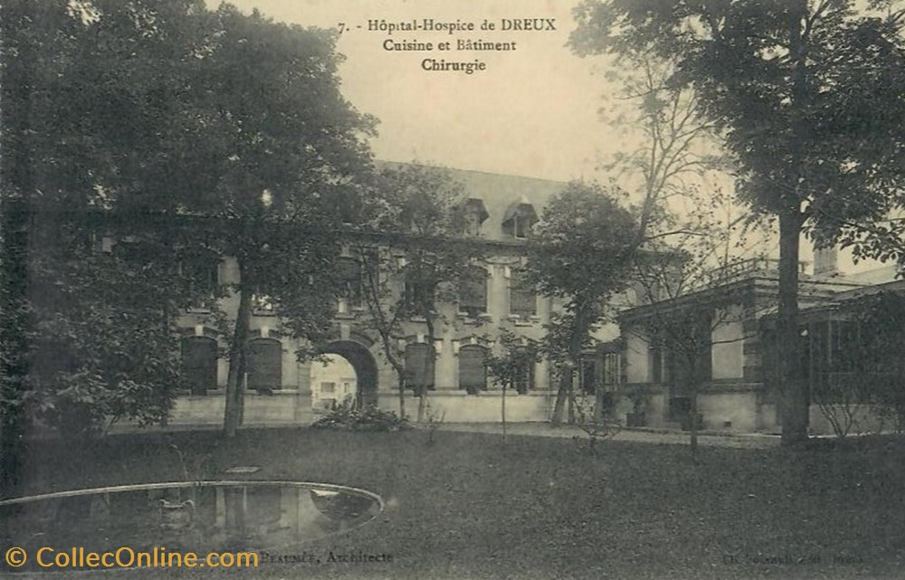 cartes postales europe france batiment des cuisines et de chirurgie