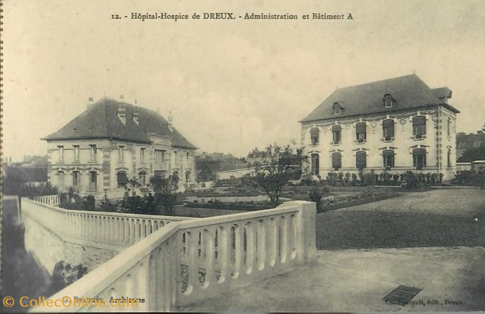 cartes postales europe france batiment administration et batiment a