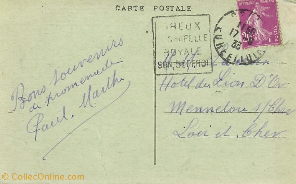 cartes postales europe france le boulevard louis terrier