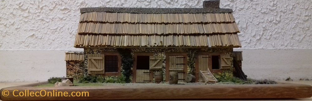 Maquette de chaumière maquettisme maquette de chaumiere