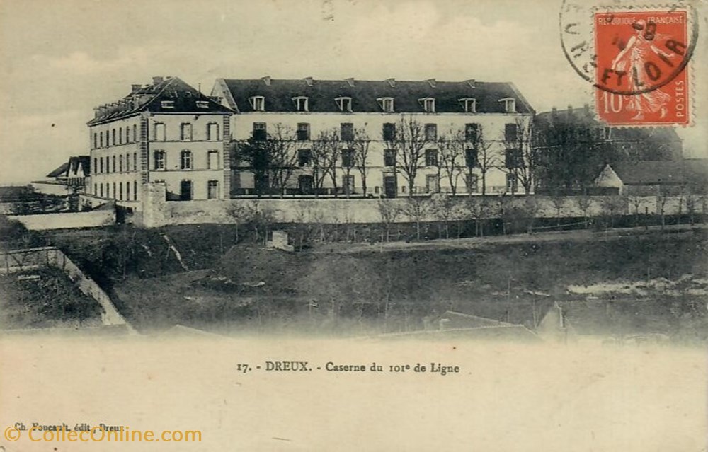 cartes postales europe france la caserne du 101e regiment infanterie