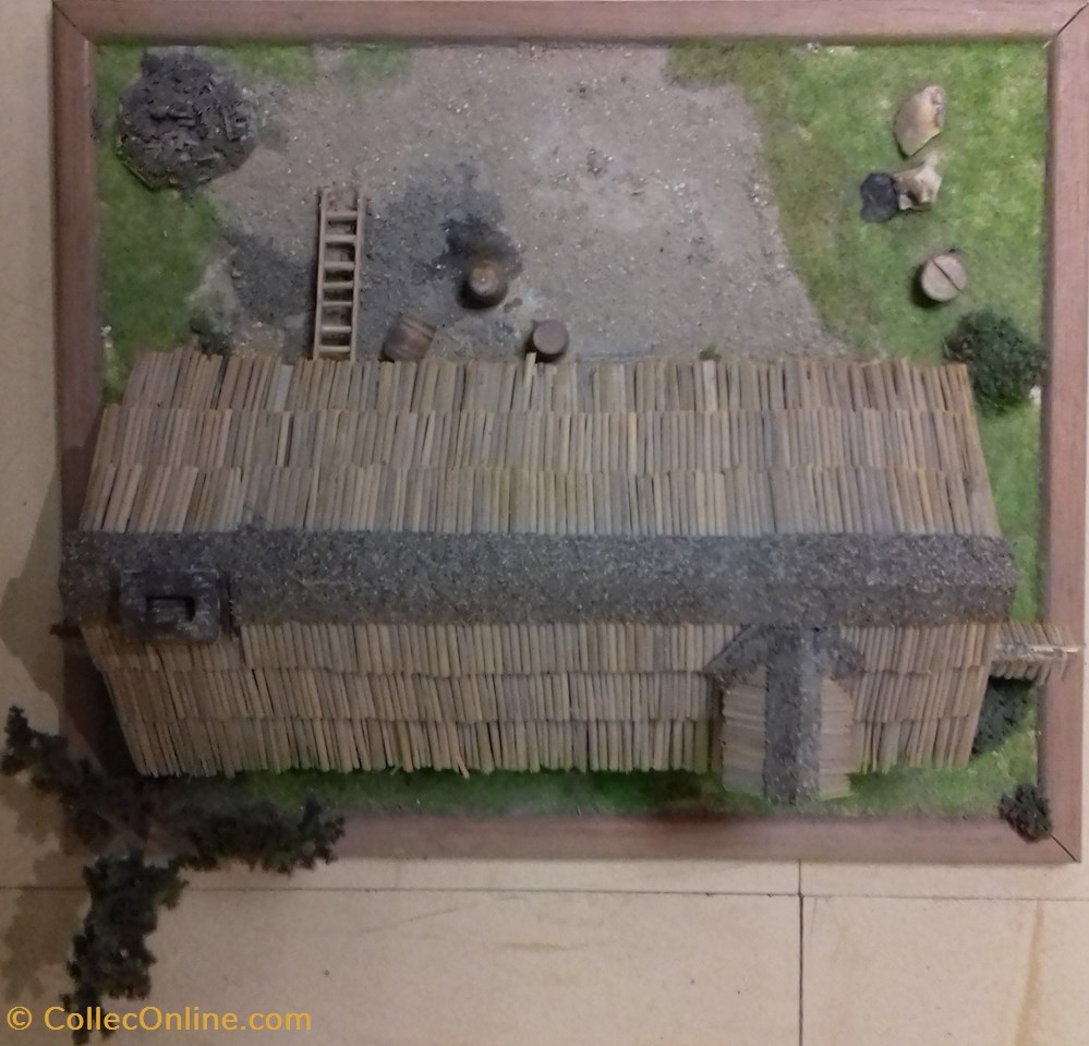 Maquette de chaumière 3 maquettisme maquette de chaumiere