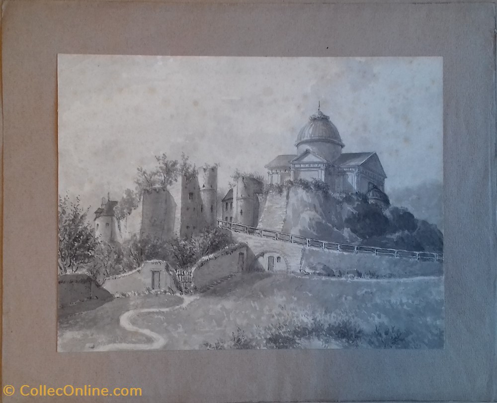 art antiquites peintures dessins chapelle royale saint louis de dreux avant les travaux de louis philippe