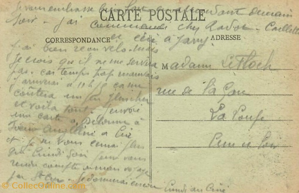 cartes postales europe france le boulevard dubois