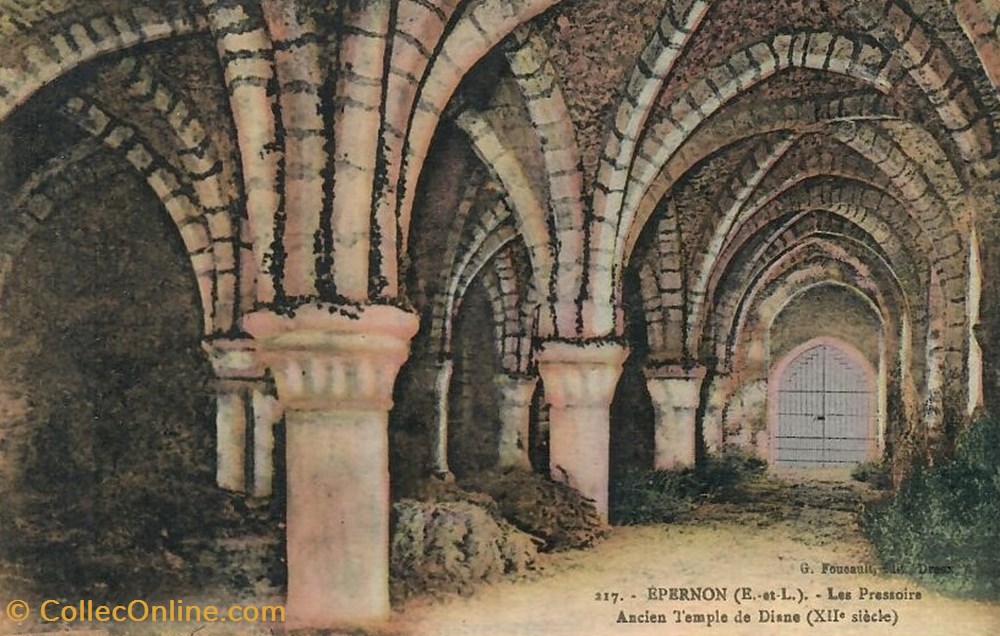 Les Pressoirs de l'Ancien Temple de Diane à Epernon cartes postales europe france les pressoirs de ancien temple de diane a epernon
