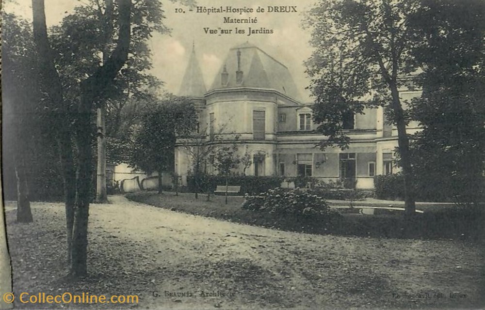 cartes postales europe france batiment de maternite
