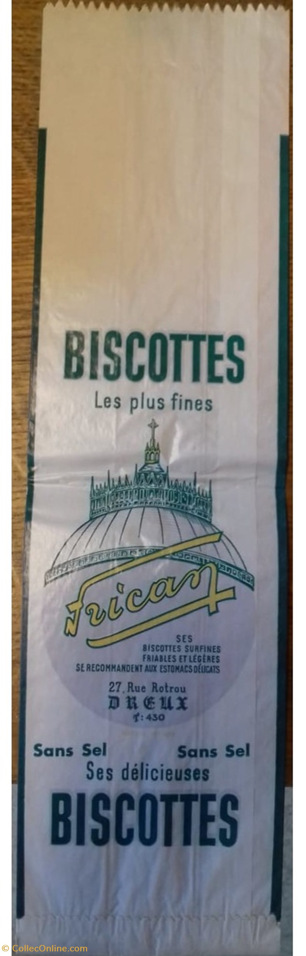 Sachet Boulangerie A. Frican objets publicitaires sachet boulangerie a frican