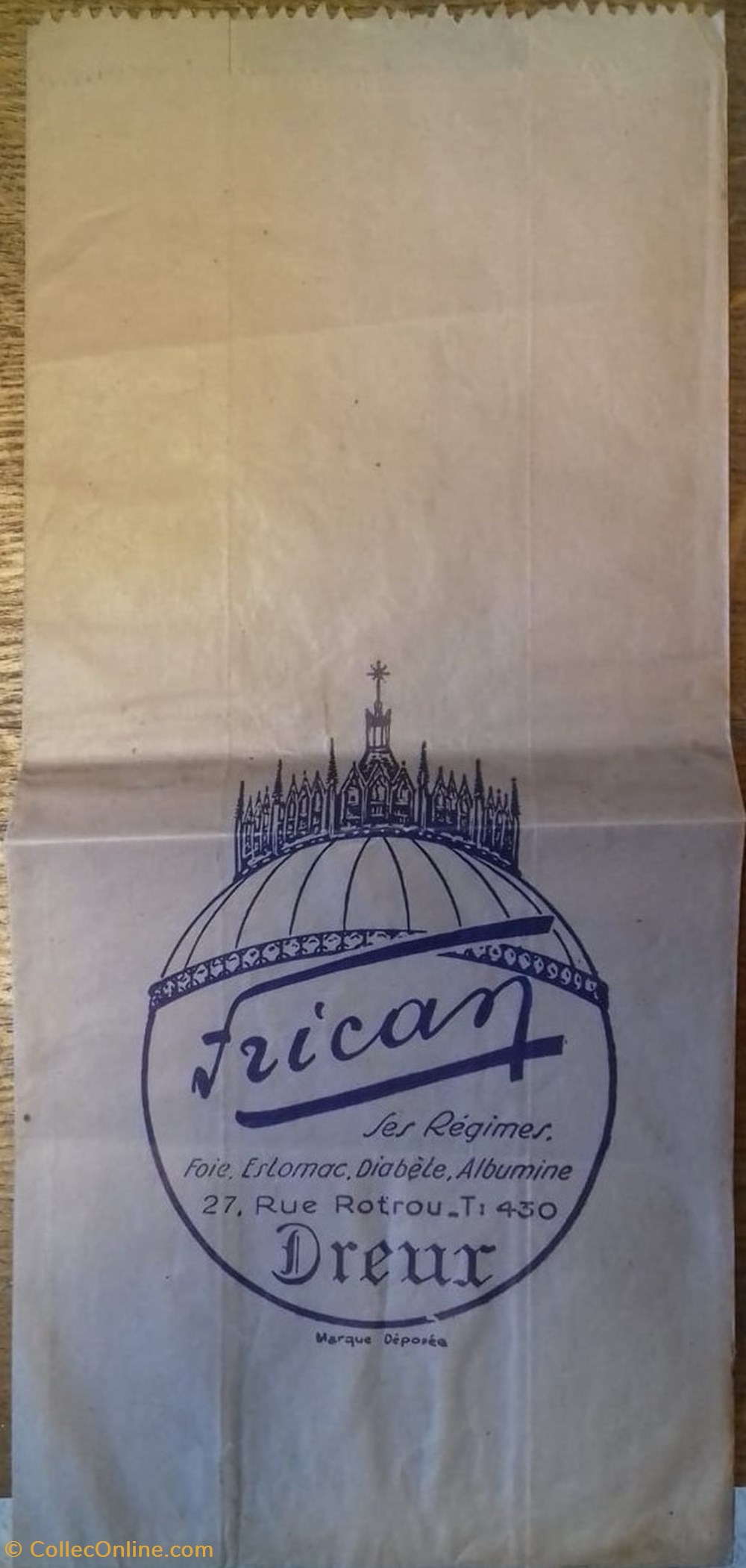 Sachet Boulangerie A. Frican objets publicitaires sachet boulangerie a frican
