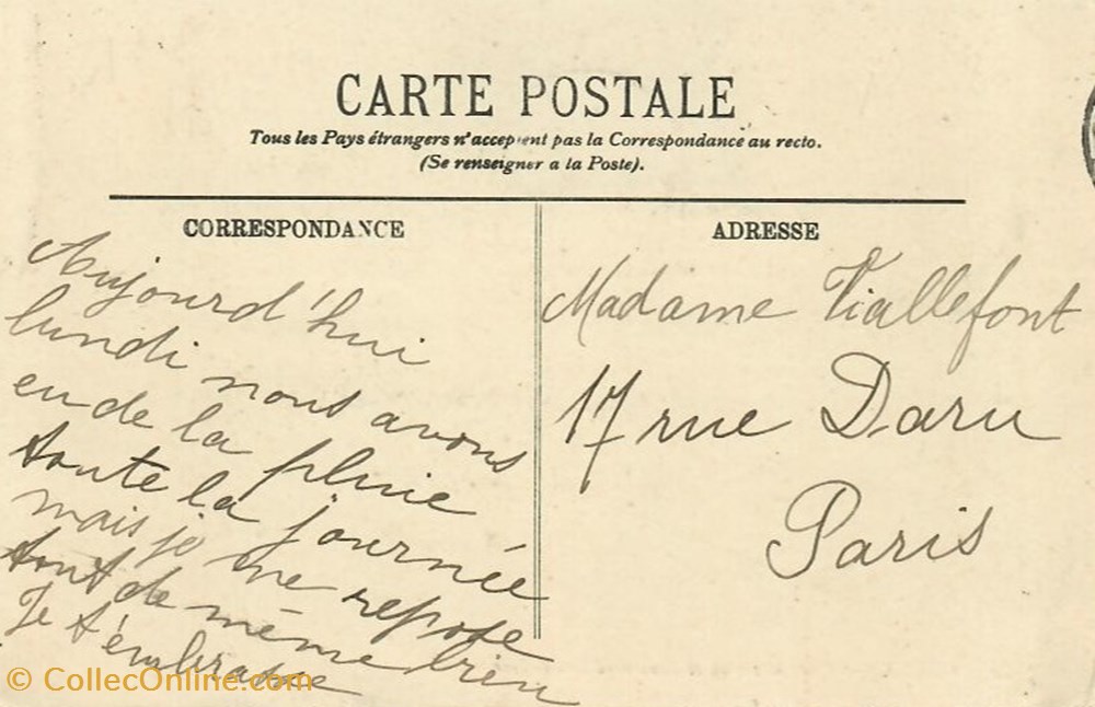 cartes postales europe france la place metezeau et le boulevard louis terrier