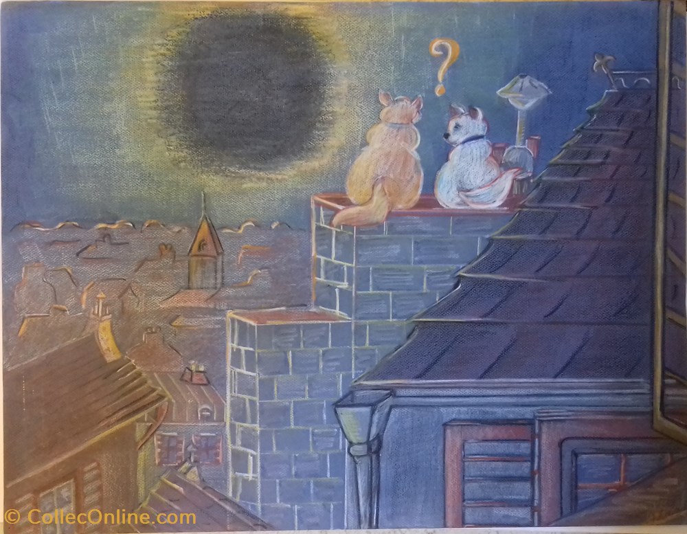 Vue de Dreux art antiquites peintures dessins vue de dreux