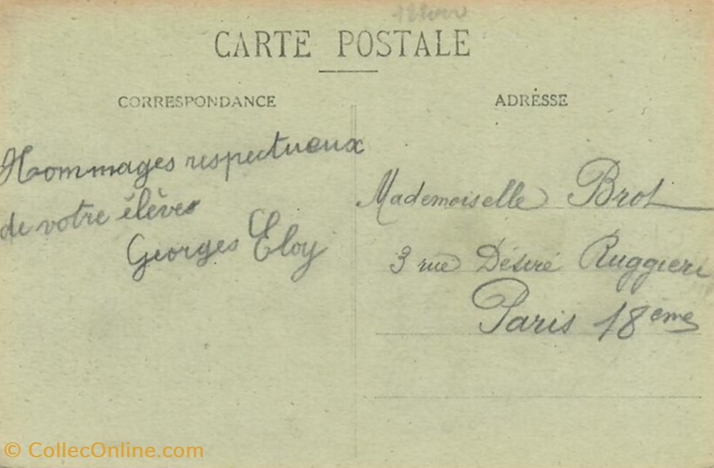 cartes postales europe france paturage aunay sous crecy