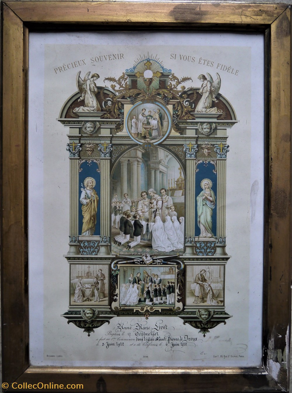 patrimoine religieux premiere communion anne marie livet