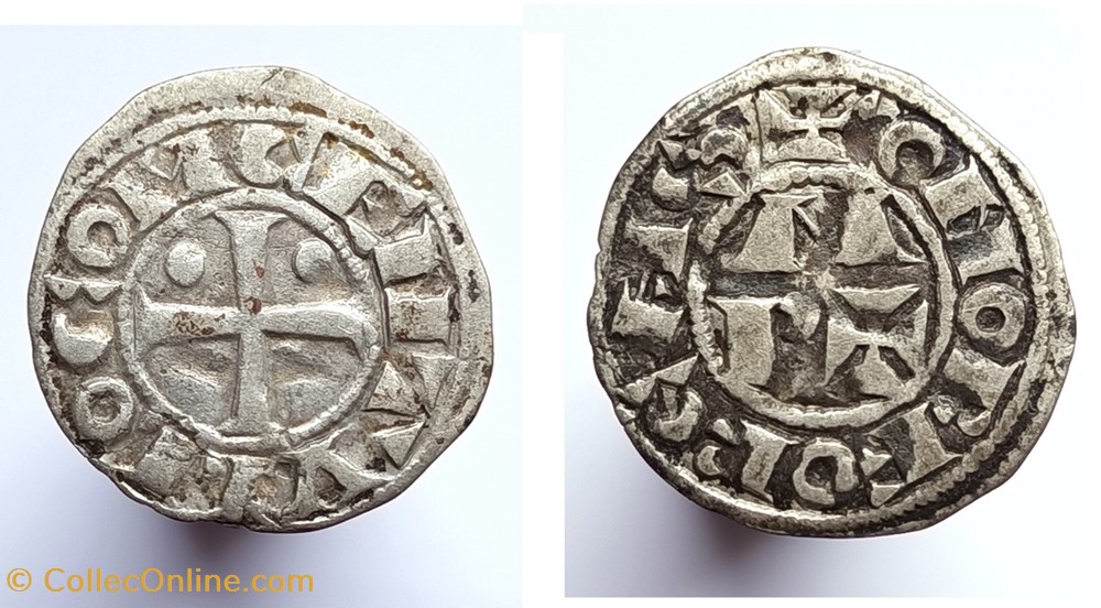 monnaies europe medievale france feodales bearn les centulles xie xiie obole