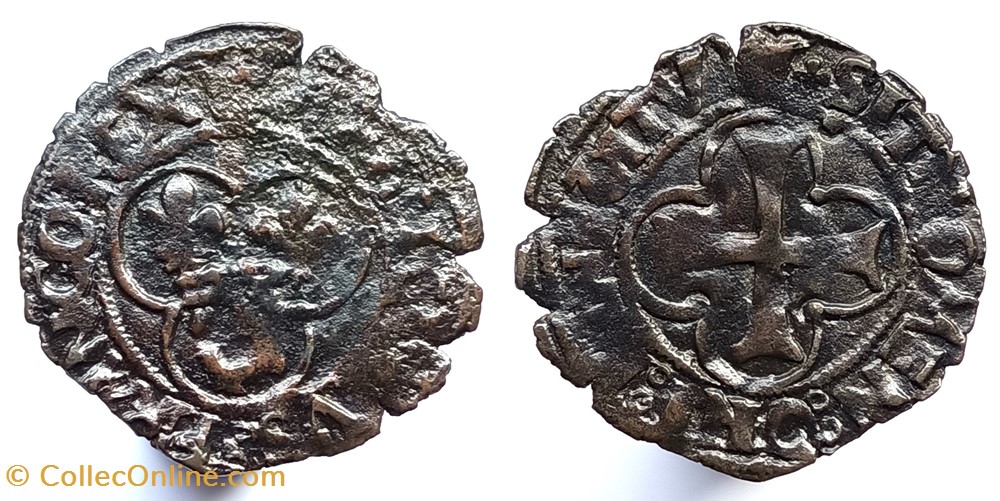 monnaies europe medievale france royales francois ier double tournois du dauphine 1er type cremieu