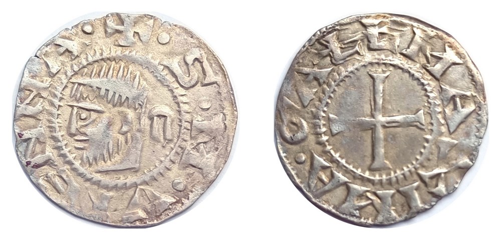 DAUPHINE - VIENNE - denier (1ère moitié du XIIème) monnaies europe medievale france feodales dauphine vienne denier 1ere moitie du xiieme