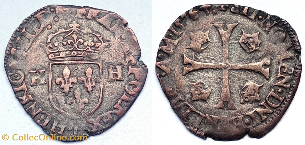 monnaies europe medievale france royales henri iii douzain 1er type 1576 lyon