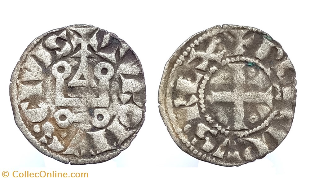monnaies europe medievale france royales philippe iii denier tournois 1270 a 1280 environ
