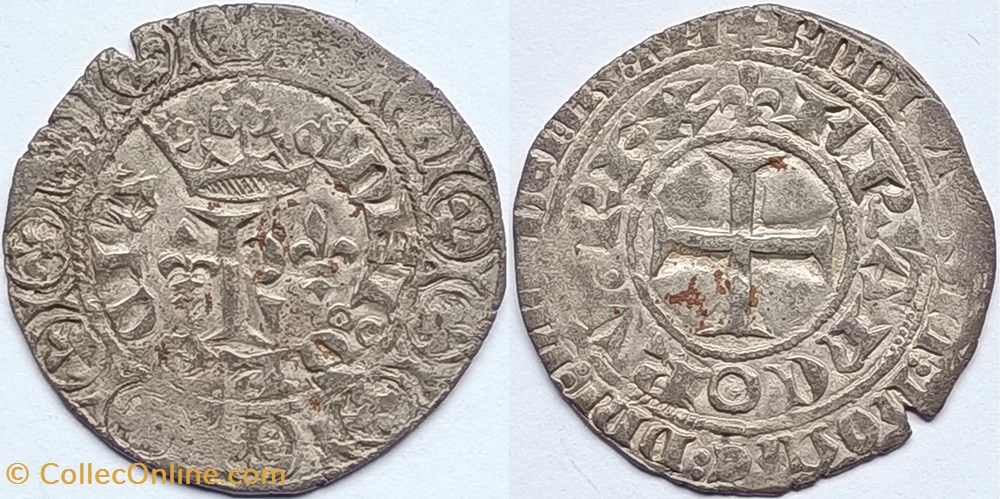monnaies europe medievale france royales charles v blanc au k 20 avril 1365