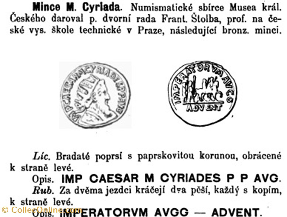 Fausse monnaie de Cyriadès (vers 260) - production ancienne monnaies fausse monnaie de cyriades vers 260 production ancienne