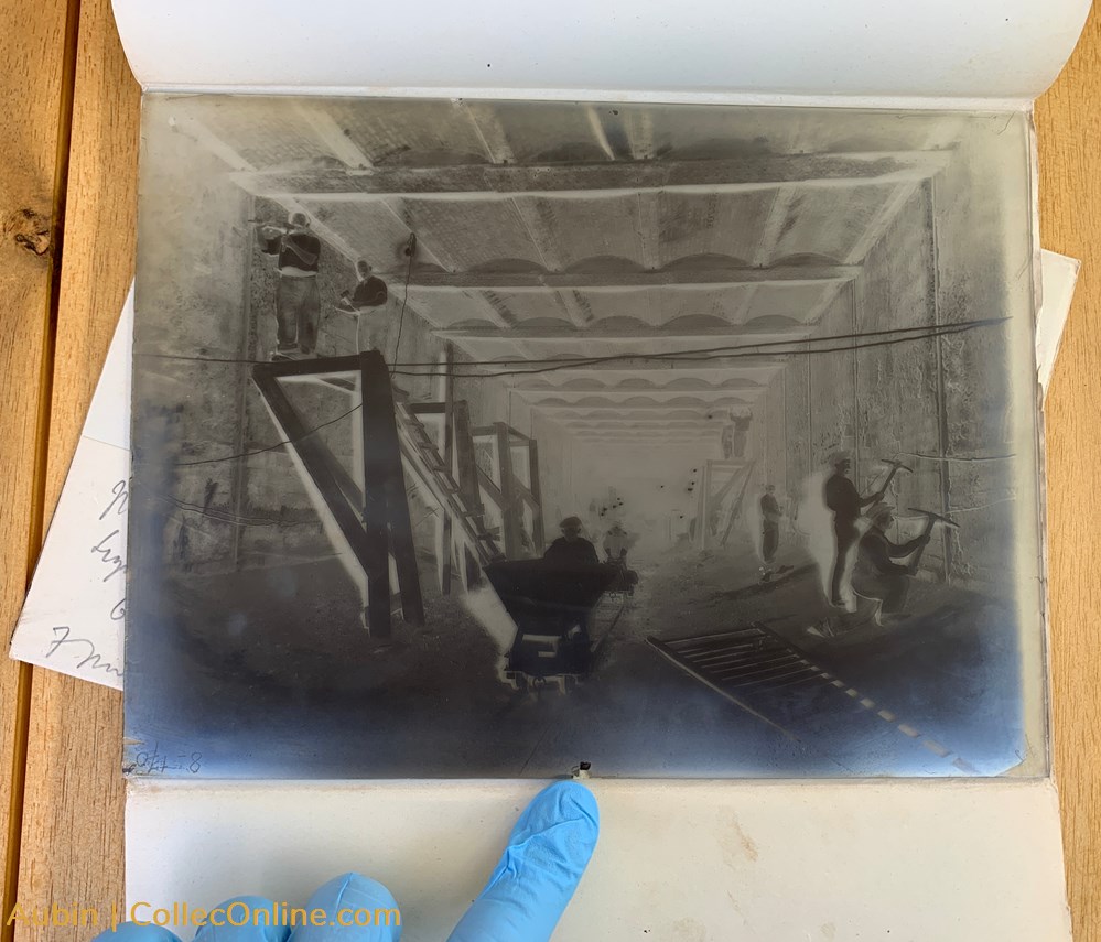 camera camcorder consommable glas plate 1910 metro de paris 8 8