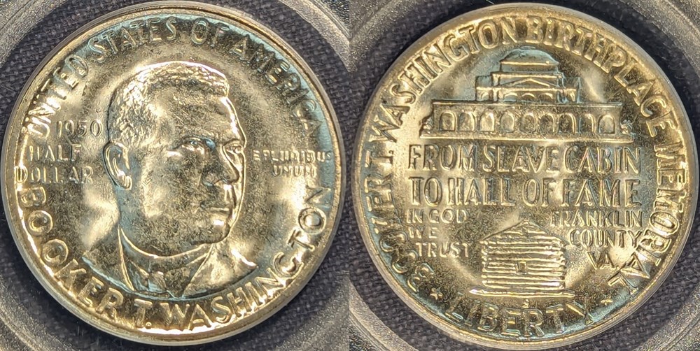 1950-S Booker T. Washington coins 1950 s booker t washington