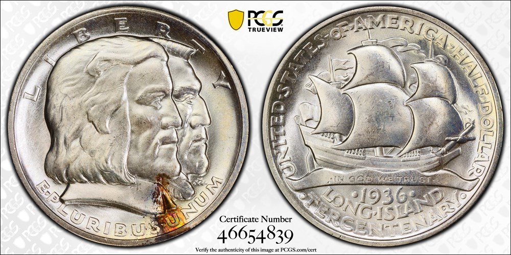1936 Long Island coins 1936 long island