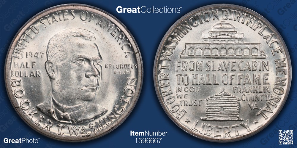 1947 Booker T. Washington coins 1947 booker t washington