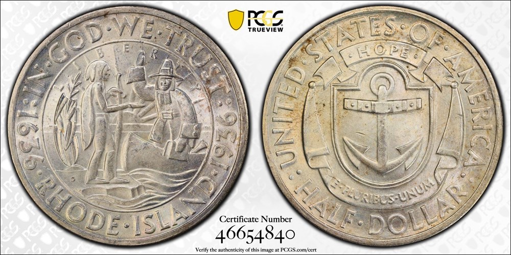 1936-D Rhode Island coins 1936 d rhode island
