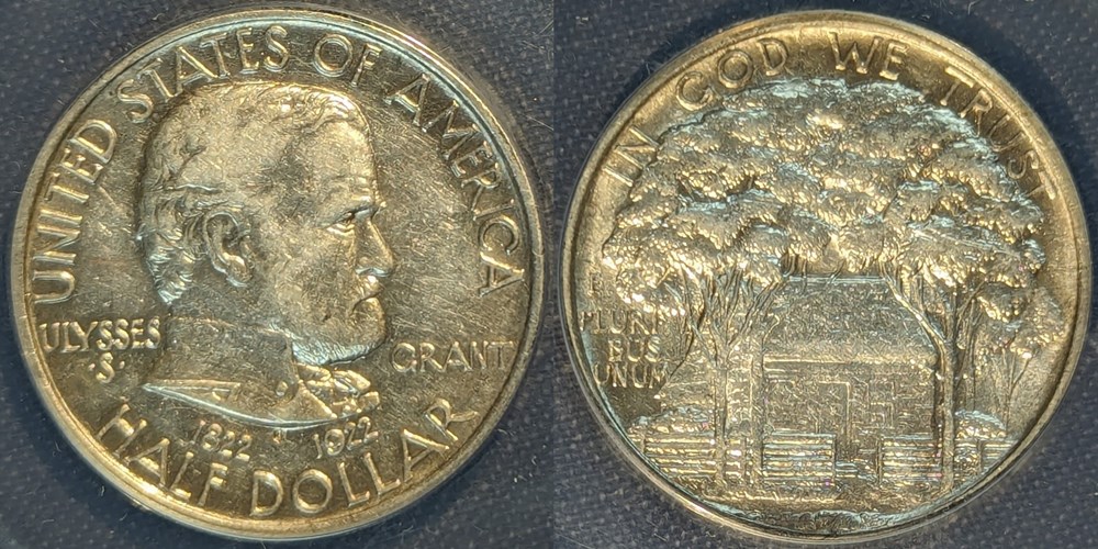 1922 Grant No Star coins 1922 grant no star