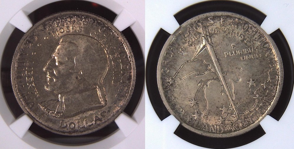 coins 1936 cleveland great lakes exposition
