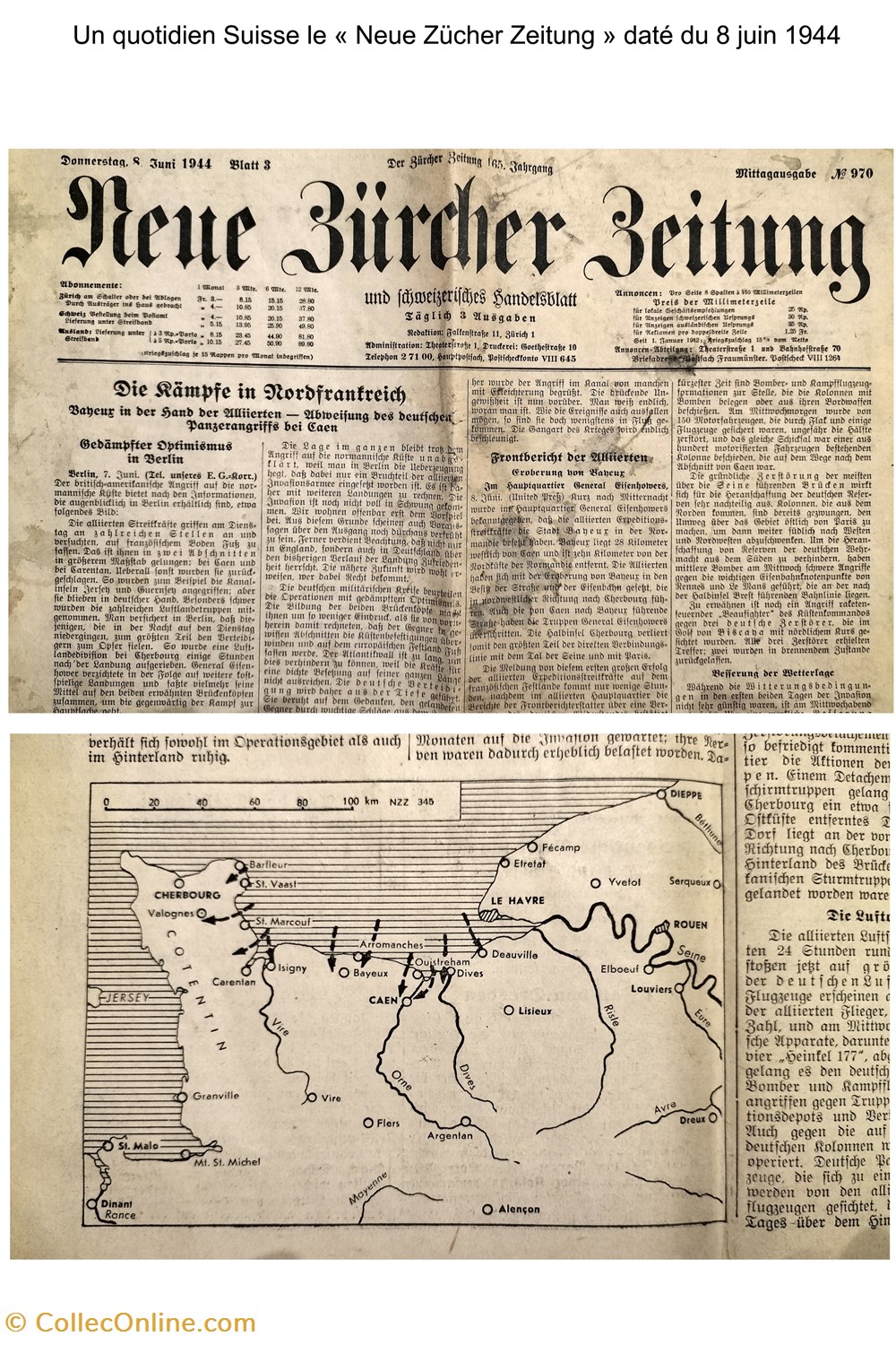 militaria documents document et objets 6 juin 1944 et film le jour le plus long