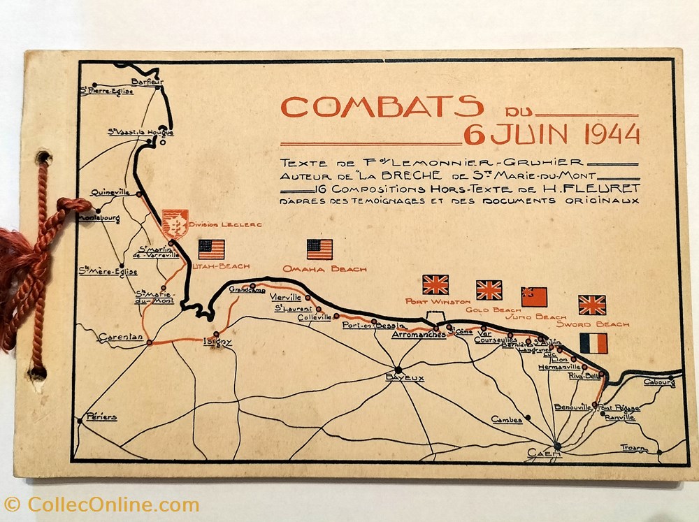 militaria documents document et objets 6 juin 1944 et film le jour le plus long