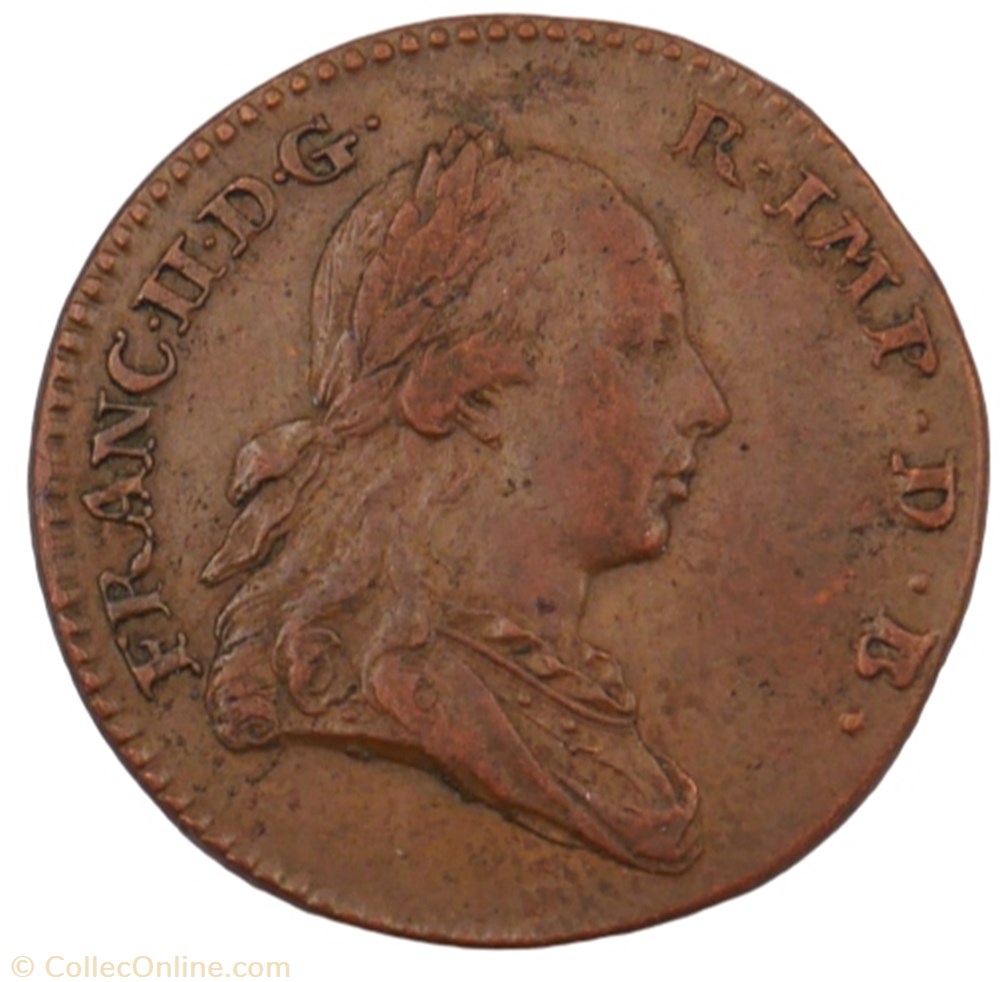 Liard - François II - 1793 monnaie liard francois ii 1793