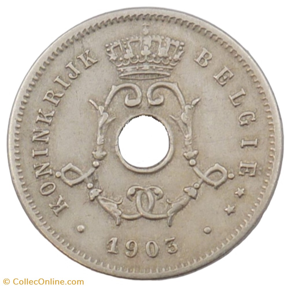 5 centimes - Leopold II - 1903 FL monnaie monde belgique 5 centimes leopold ii 1903 fl