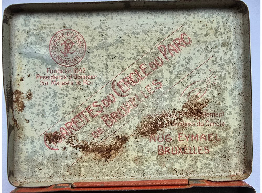 art de la table argenterie bistrot alimentation tabac boite cercle du parc auguste eymael