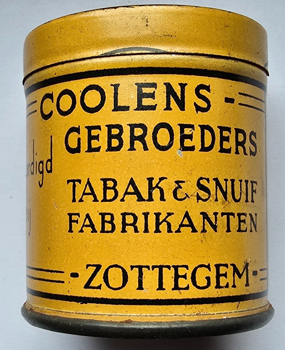 Boîte - Pepermunt Snuif - Coolens Frères art de la table argenterie bistrot alimentation tabac boite pepermunt snuif coolens freres