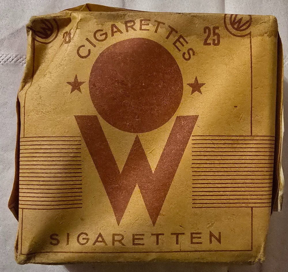 Paquet - 25 cigarettes Odon Warland - 4.07 Fr - Sie 465A art de table argenterie bistrot alimentation tabac paquet 25 cigarettes odon warland 4 07 fr sie 465a
