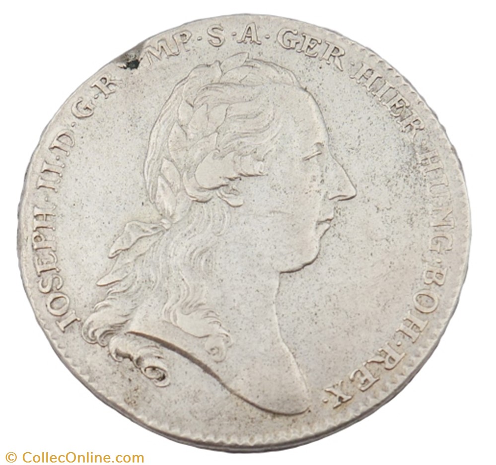 Couronne - Joseph II - Type I - 1784 monnaie couronne joseph ii type i 1784